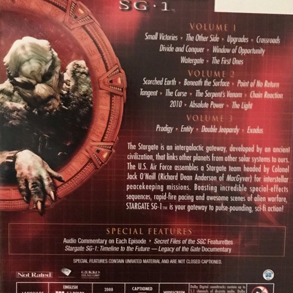 🌏STARGATE SG1 SEASONS 1-4🌏 - Picture 10 of 15